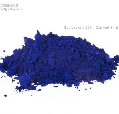 Guaiazulene 99% Anti Inflammatory Agents Supplements Cas 489-84-9 Api Pharma