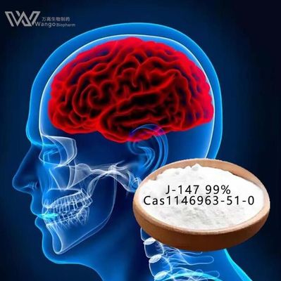 การเพิ่มประสิทธิภาพของหน่วยความจำ J 147 ผง CAS 1146963-51-0 อาหารเสริมสมอง